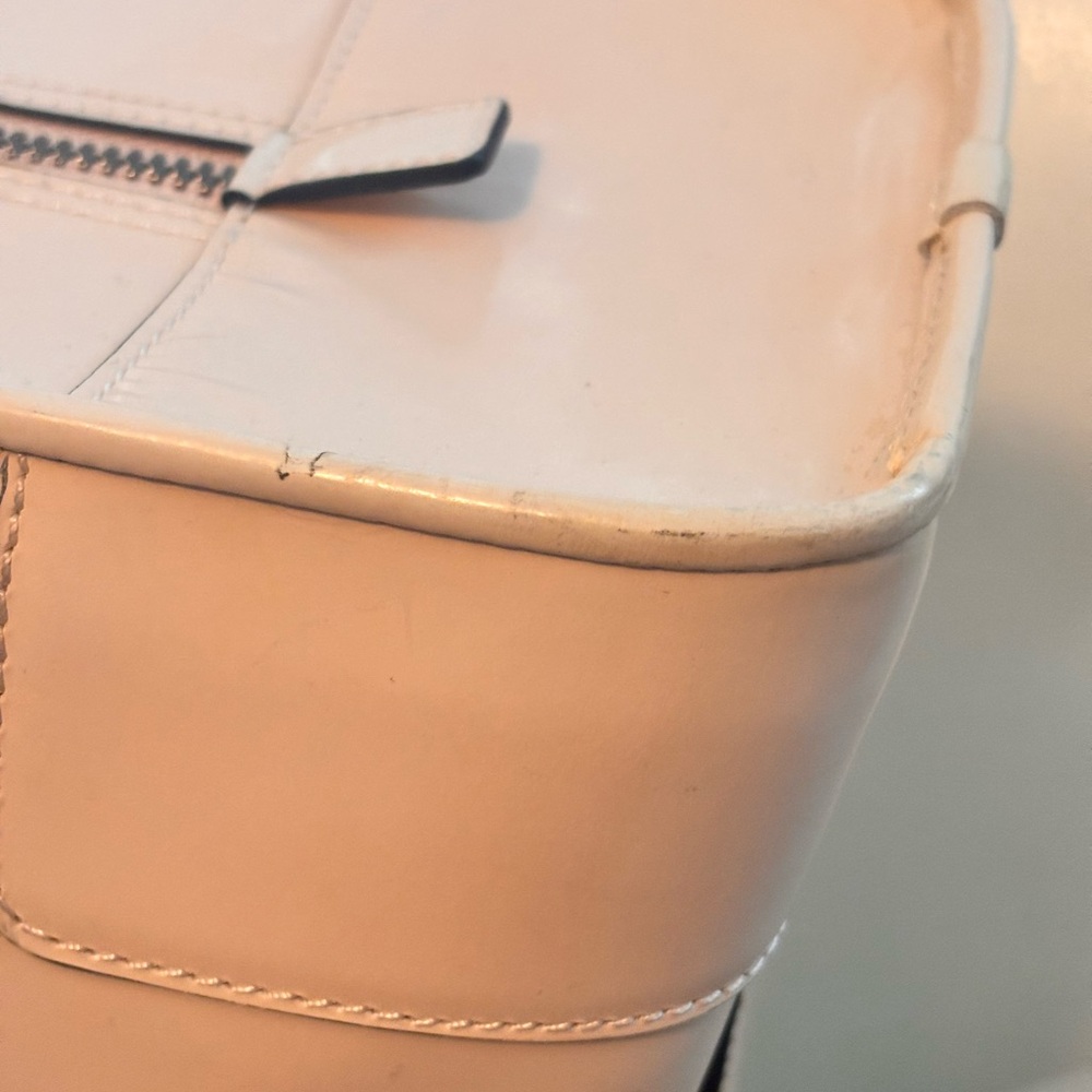 LOEWE Amazona 36 “Powder Pink” Tan Calfskin Leather Handbag RETAIL $4600+ - Picture 3 of 16